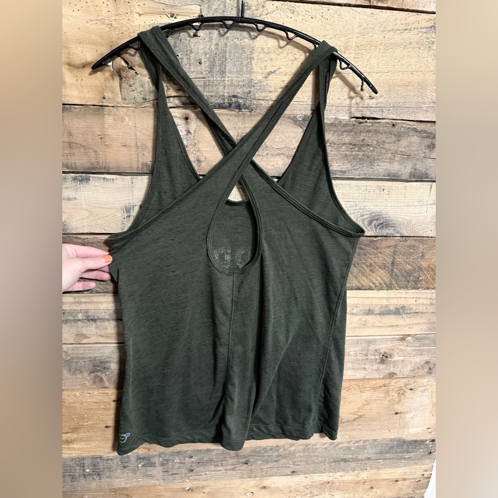 Puma Dark Green Casual Tank - Picture 2 of 4